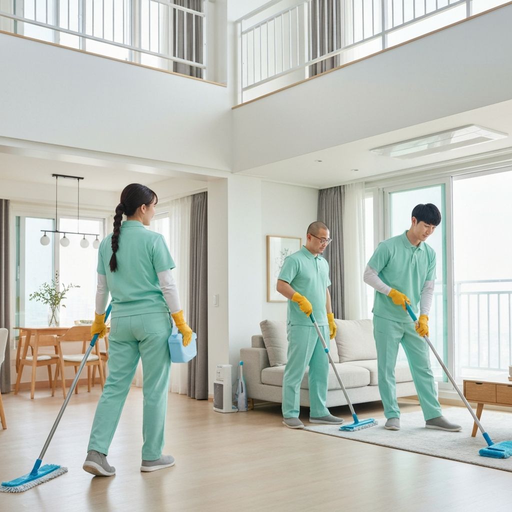 더클린하우스 전문 청소팀